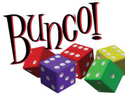 Bunco – 1st, 3rd and 5th week on Thursdays at 10 am in the Clubhouse – Becky Hardner