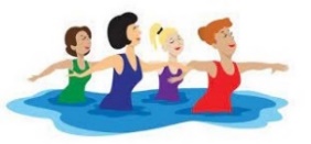 Water Work-out – Monday through Friday at 8:00 am in outdoor pool – Paula Barker